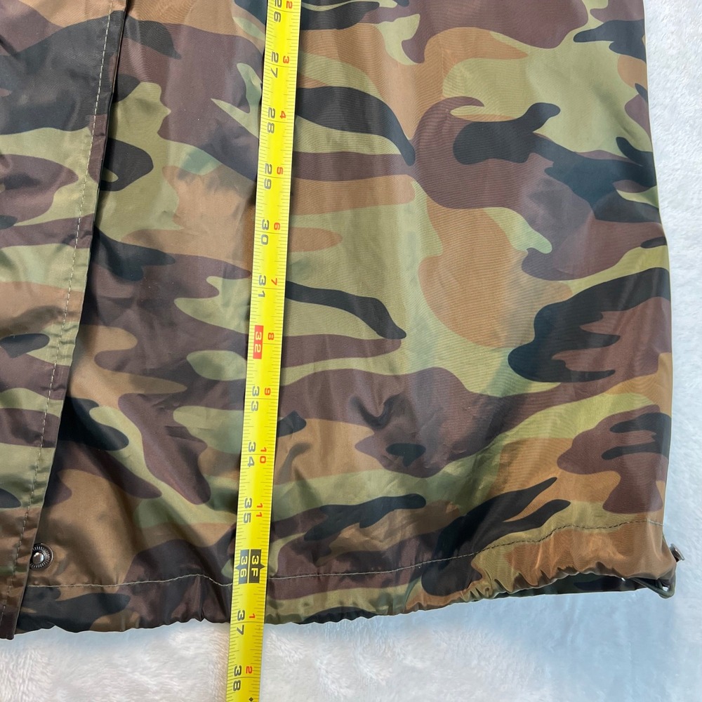 Torrid Camo Windbreaker Jacket Women 2 Plus Size Hooded Full Zip Utility Anorak - Picture 8 of 15